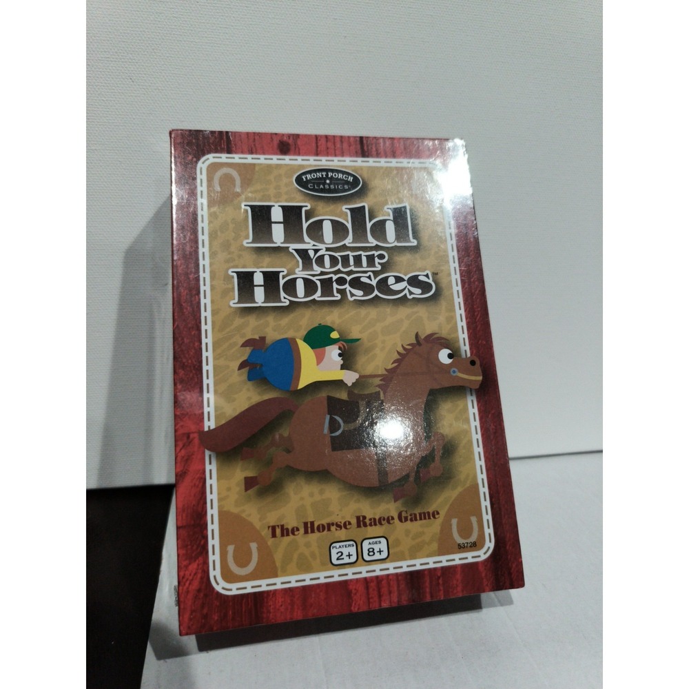 New Hold Your Horses Racing  Board Card Game ages 8+Sealed